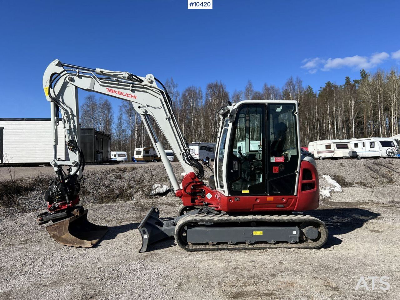 2021 Takeuchi TB370 Crawler Excavator