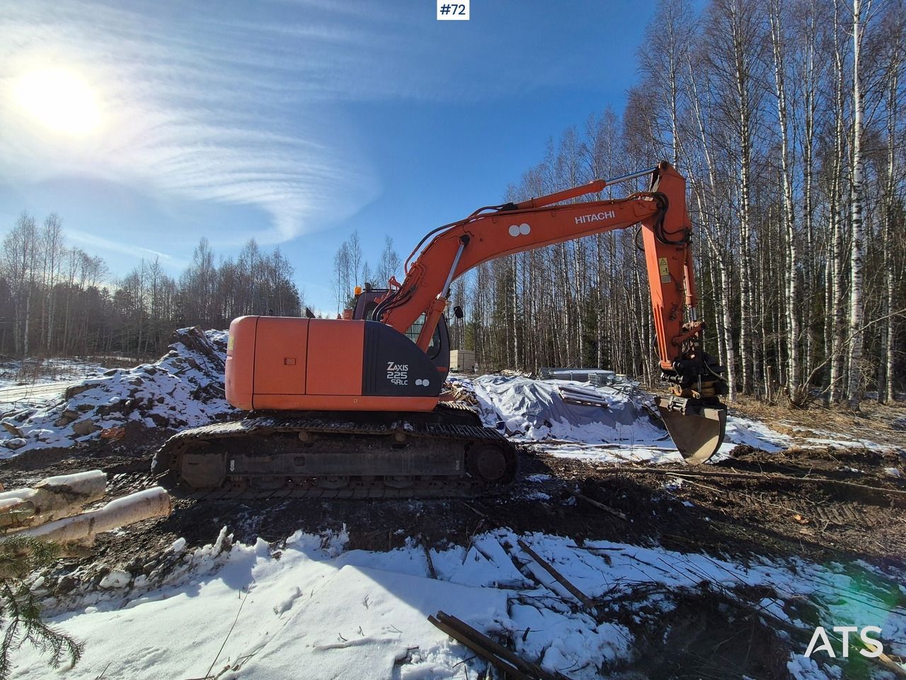2005 Hitachi ZX225 Excavadora de Orugas