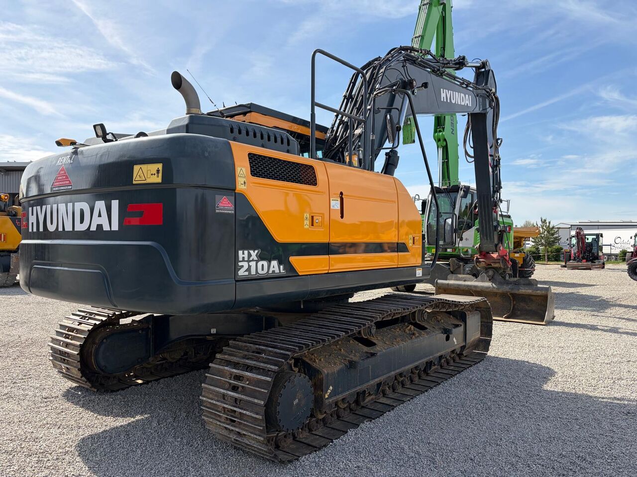 2022 Hyundai HX210AL Crawler Excavator