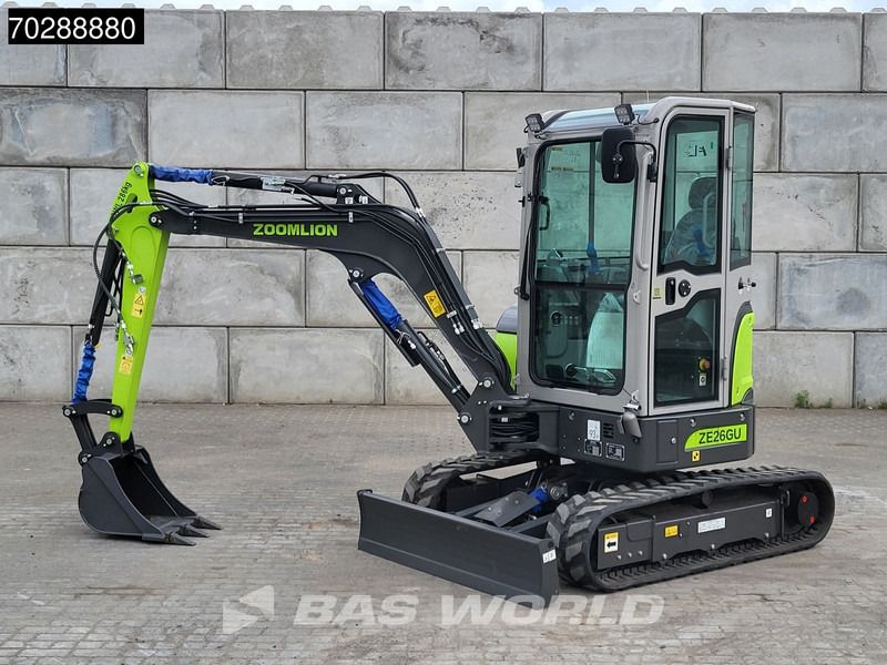 2024 Zoomlion ZE26GU Mini Excavator