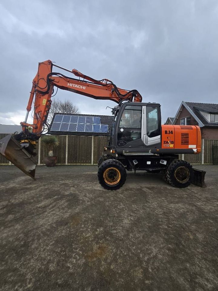 2008 Hitachi ZX170W-3 Wheel Excavator