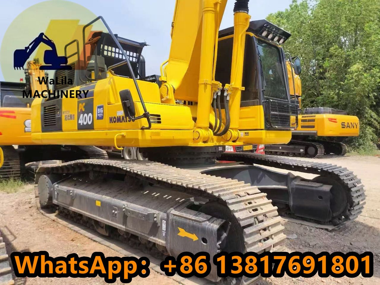 2022 Komatsu PC400-8 Crawler Excavator
