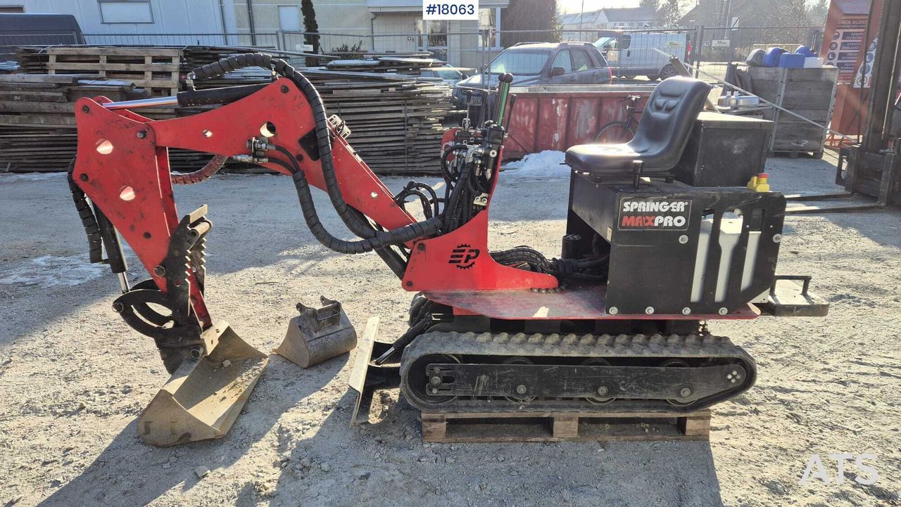 2020 Springer MAX PRO-E Mini Excavator
