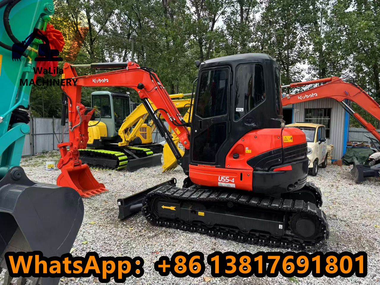 2023 Kubota U55-4 Mini Excavator