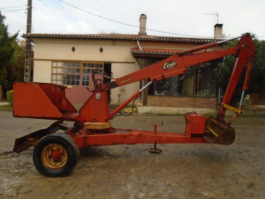1995 Ceres 3000 excavator, side view 1995 Ceres 3000 excavator, side view
