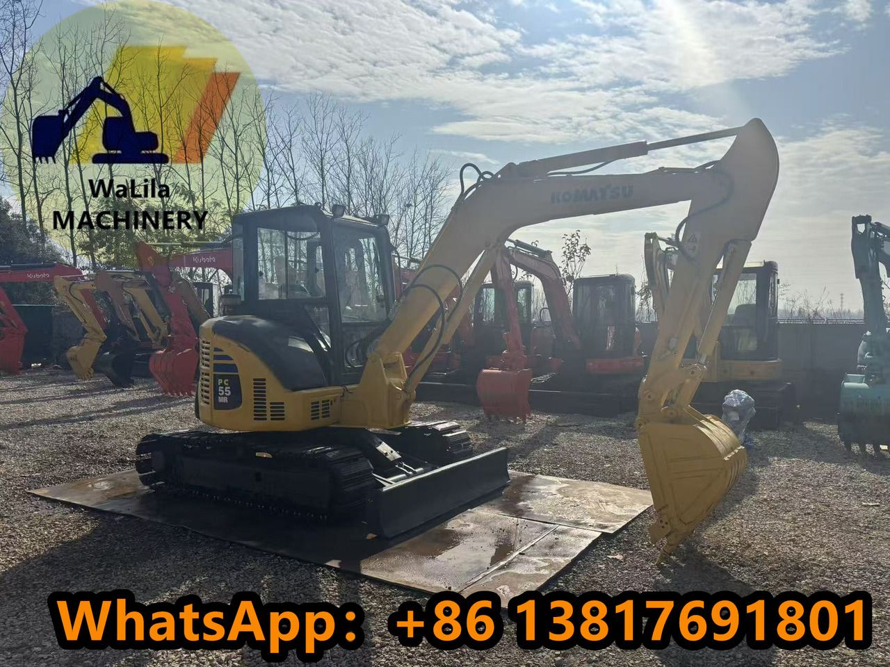 2023 Komatsu PC55MR-3 Mini Excavator