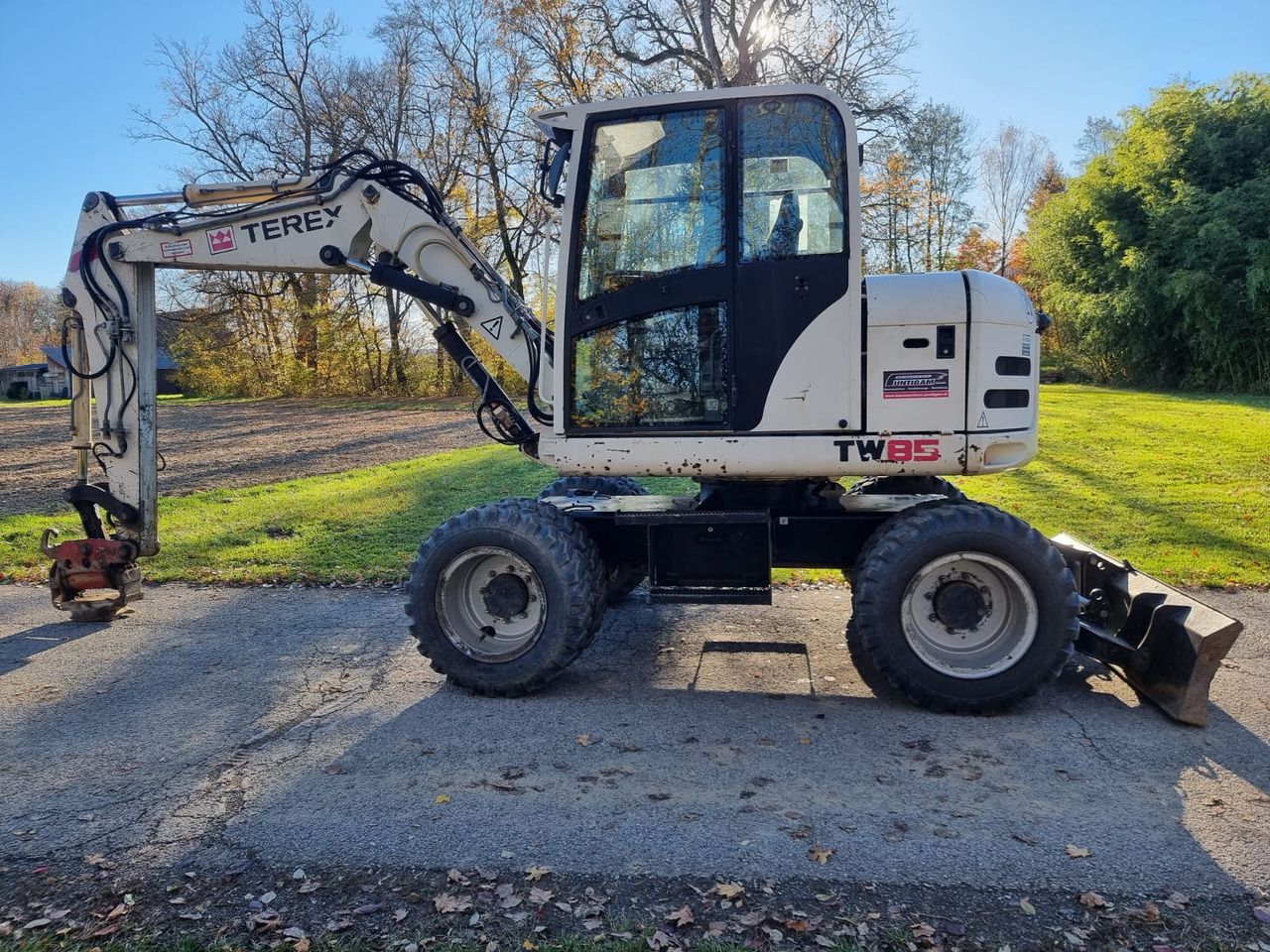 2007 Terex TW85 Wheel Excavator