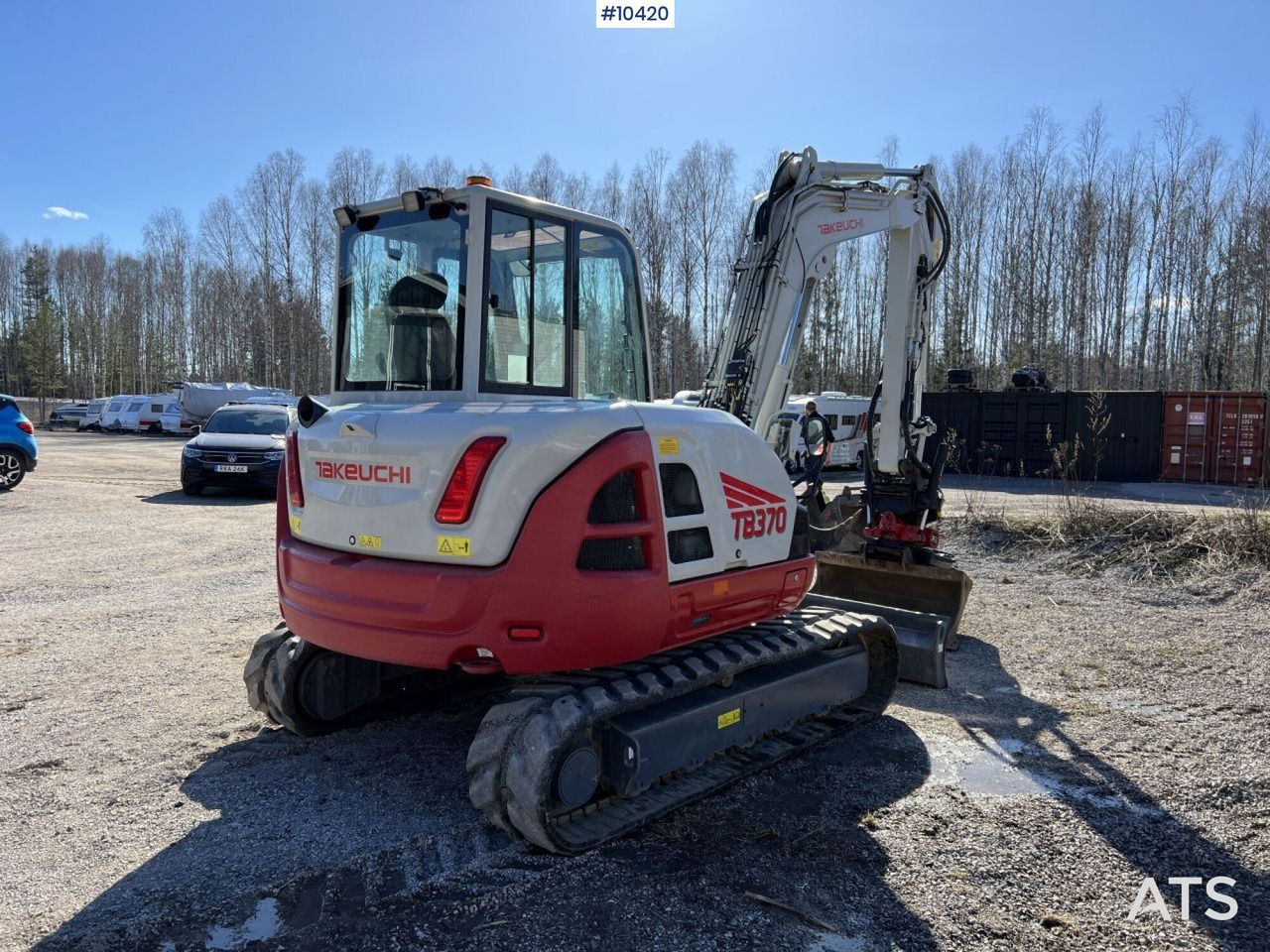 2021 Takeuchi TB370 Crawler Excavator