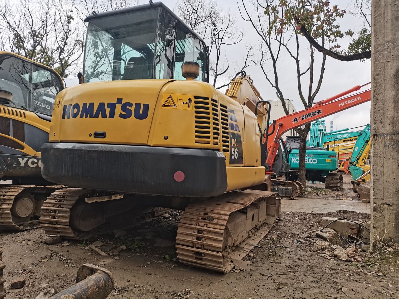 2012 Komatsu PC56-7 Mini Excavator