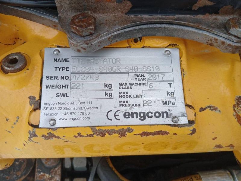 2014 Volvo ECR58D Mini Excavator