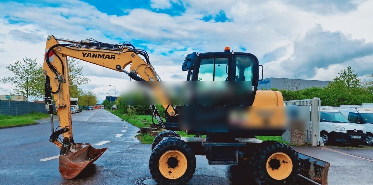 2020 Yanmar B95W Wheel Excavator