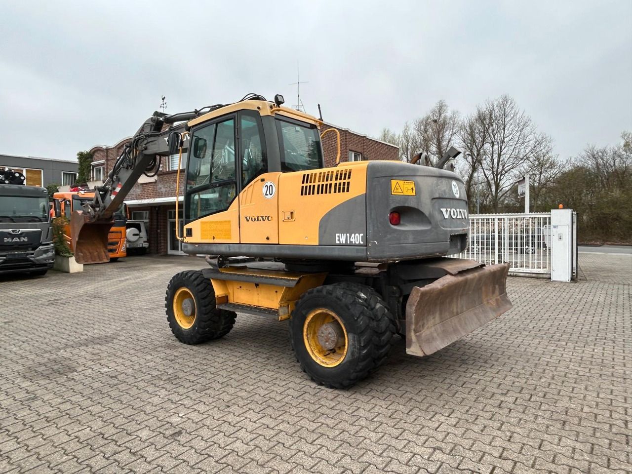2008 Volvo EW140C Wheel Excavator