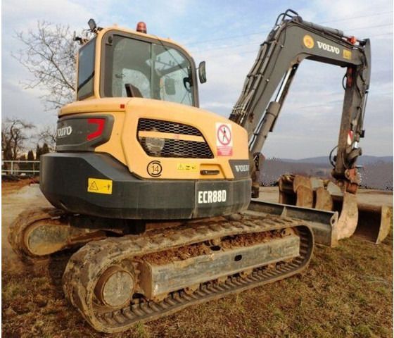 2014 Volvo ECR88D Mini Excavator