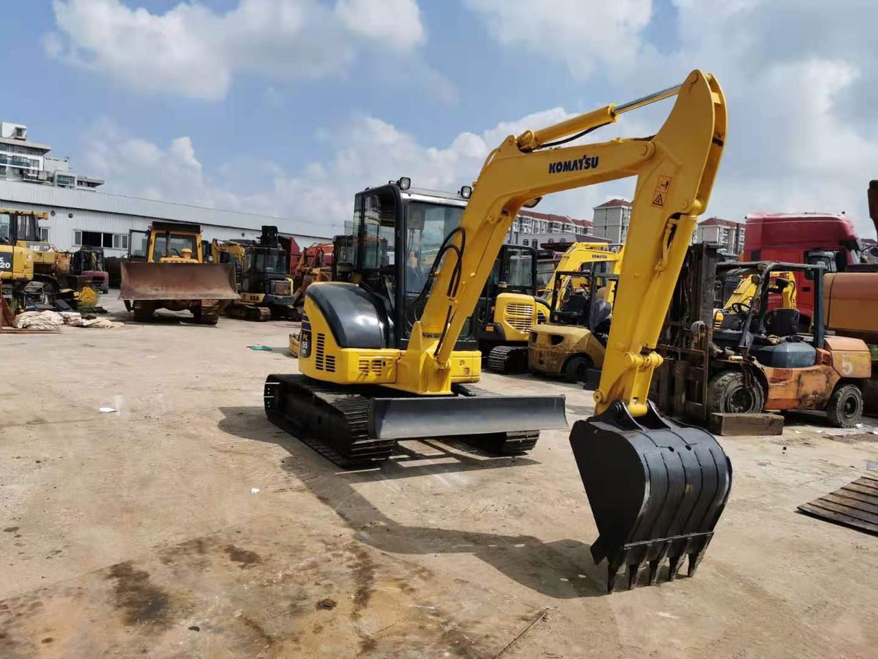 2020 Komatsu 55MR Mini Excavator