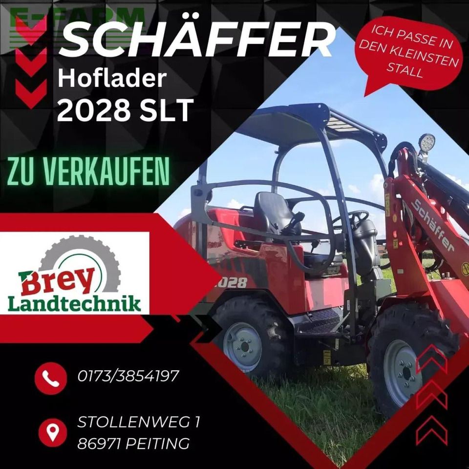 2024 Schäffer 2028 SLT Mini Excavator