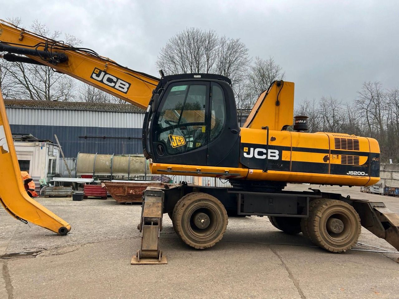 2011 JCB JS200WHRC Wheel Excavator