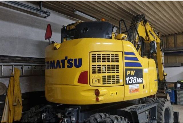 2023 Komatsu PW138MR Wheel Excavator