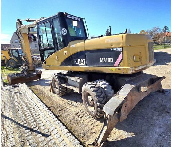 2009 Caterpillar M318D Wheel Excavator