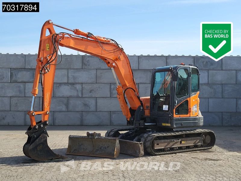 2019 Doosan DX85R-3 Mini Excavator