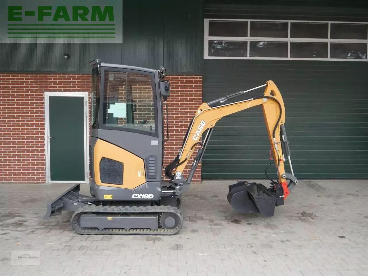 2023 CASE CX19D Mini Excavator