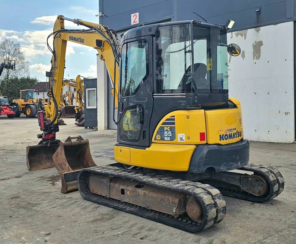 2014 Komatsu PC-55MR Mini Excavator