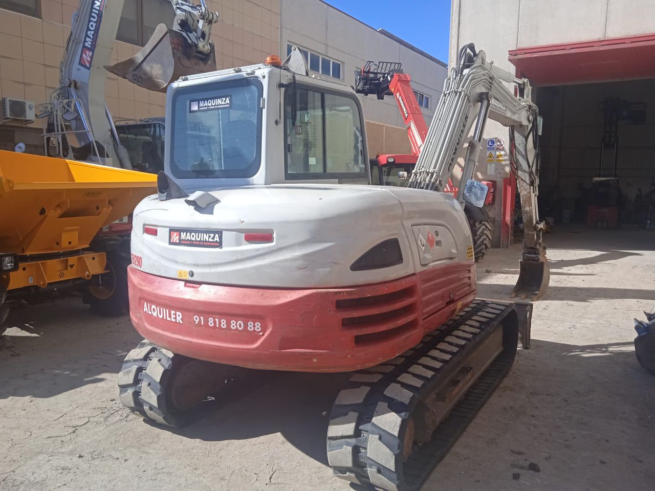 2017 Takeuchi TB290 Mini Excavator