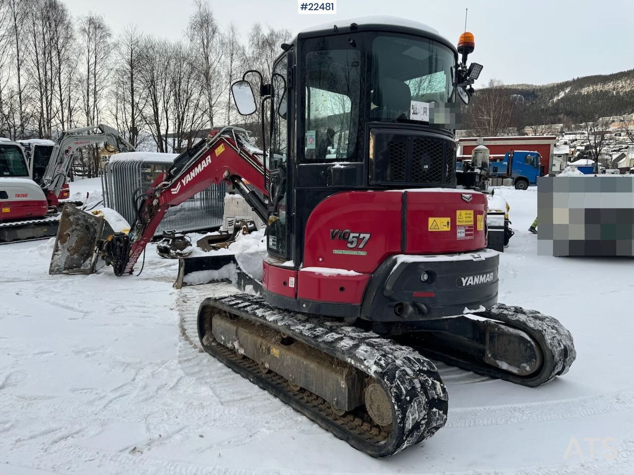 Escavatore cingolato Yanmar VIO576B del 2022