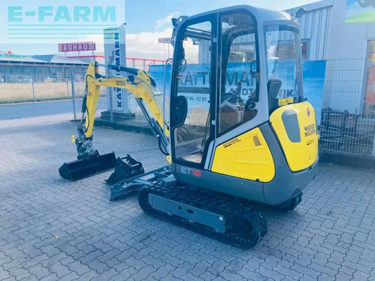 2024 Wacker Neuson ET18 Mini Excavator