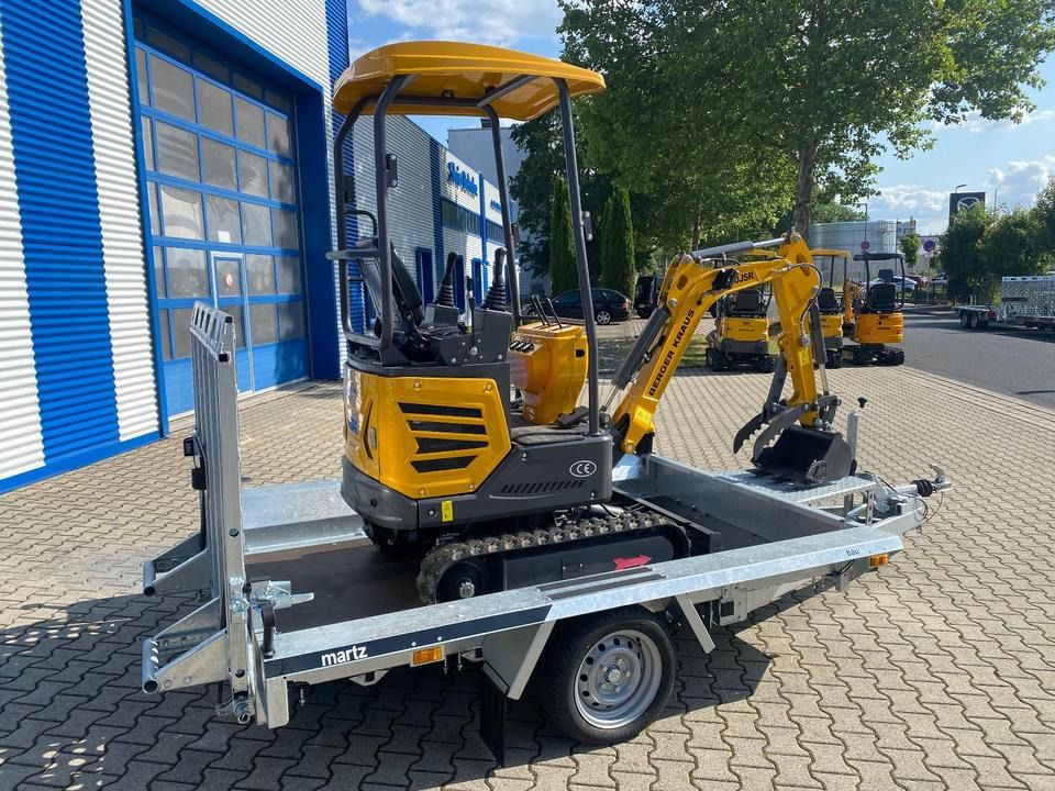 Berger Kraus BK1250JSR Mini Excavator