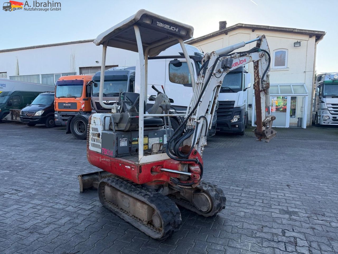 2009 Takeuchi TB014 Mini Excavator