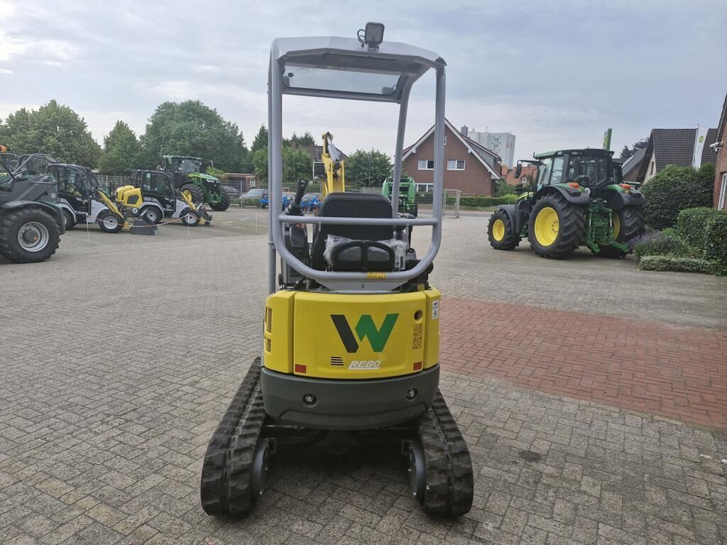 2022 Wacker Neuson EZ17E Mini Excavator