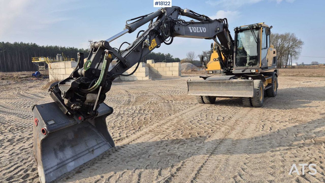 2014 Volvo EW160D Wheel Excavator