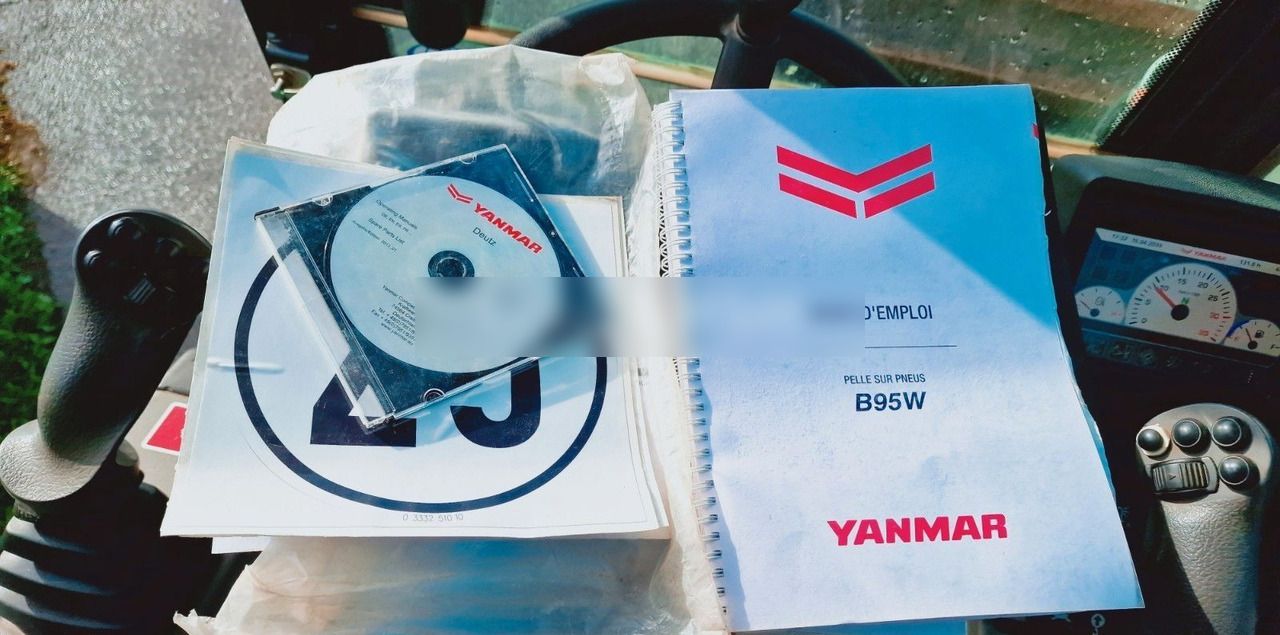 2020 Yanmar B95W Wheel Excavator