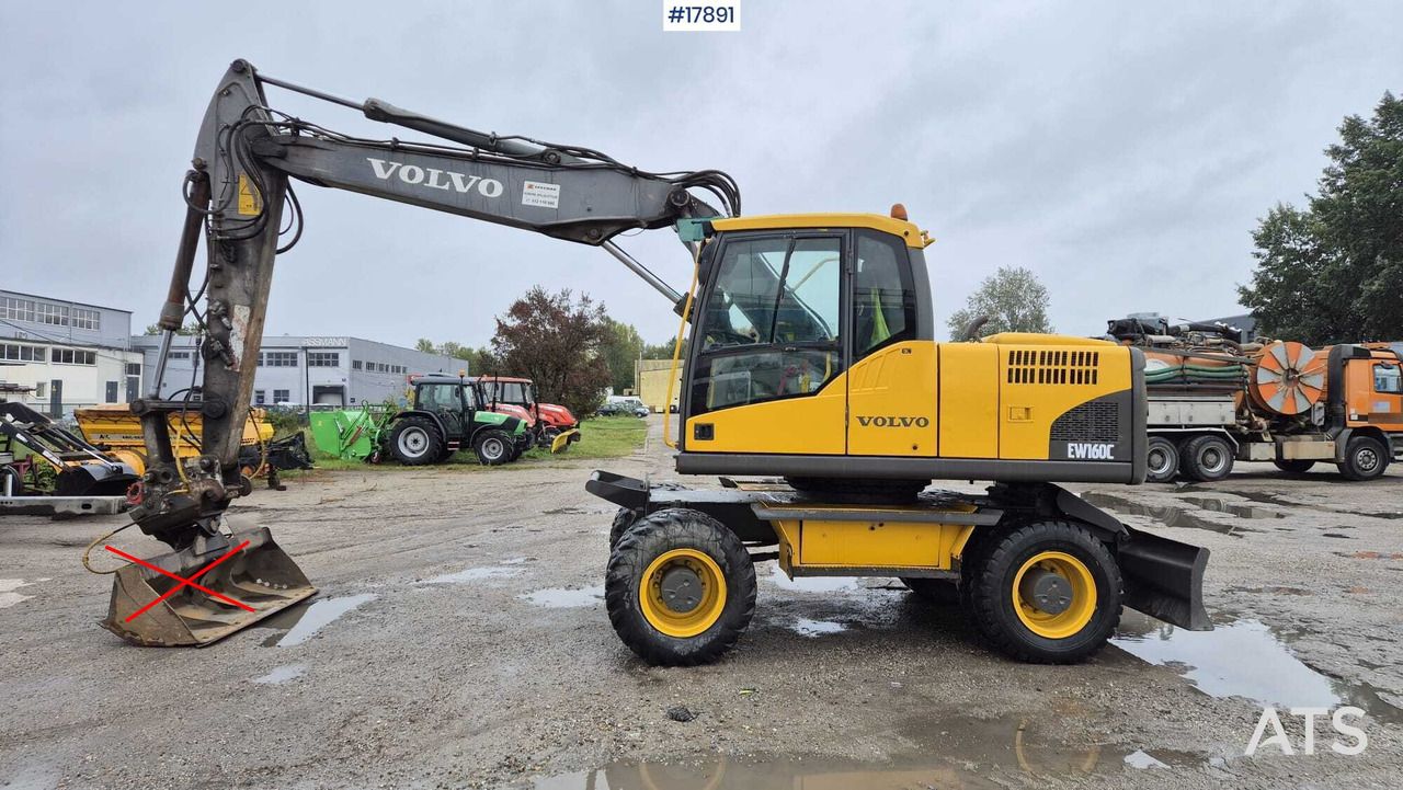 2009 Volvo EW160C Wheel Excavator