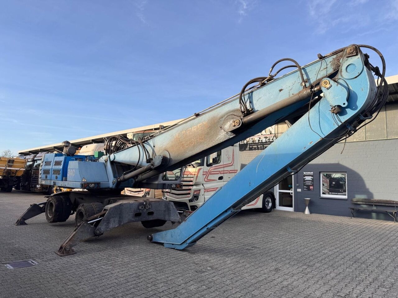 2012 Terex MHL 340 Wheel Excavator