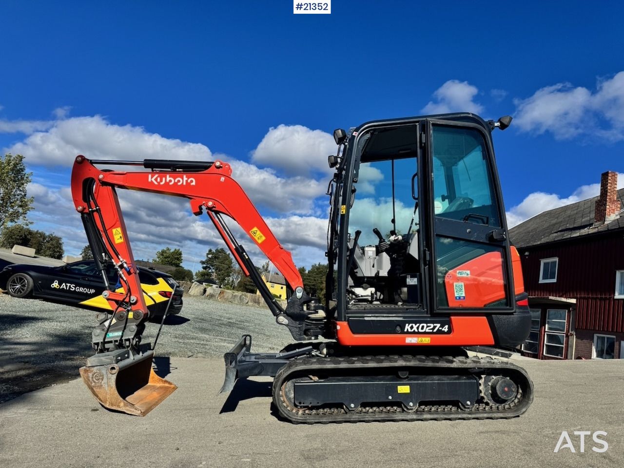 2022 Kubota KX027-4 Mini Excavator