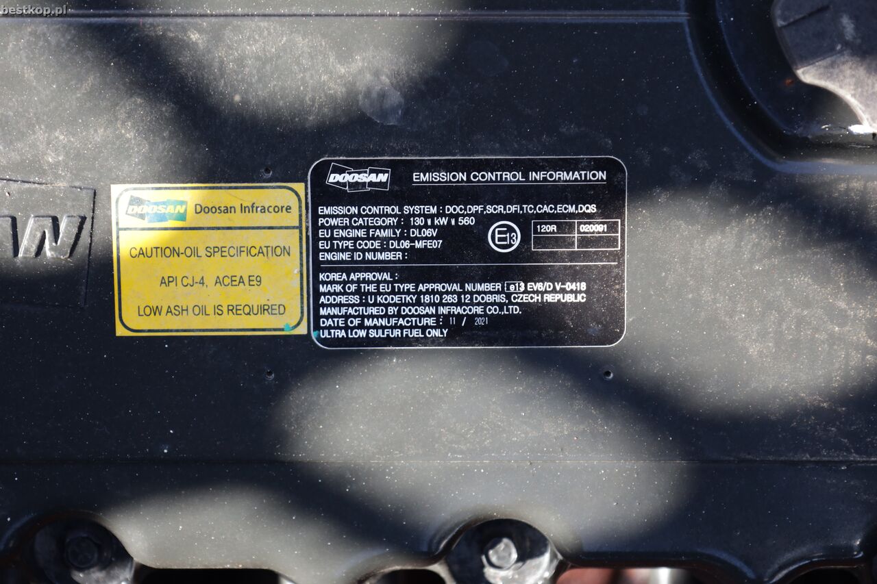2022 Doosan DX225LC-7 Crawler Excavator