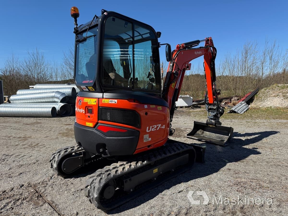 2026 Kubota U27-4 Crawler Excavator