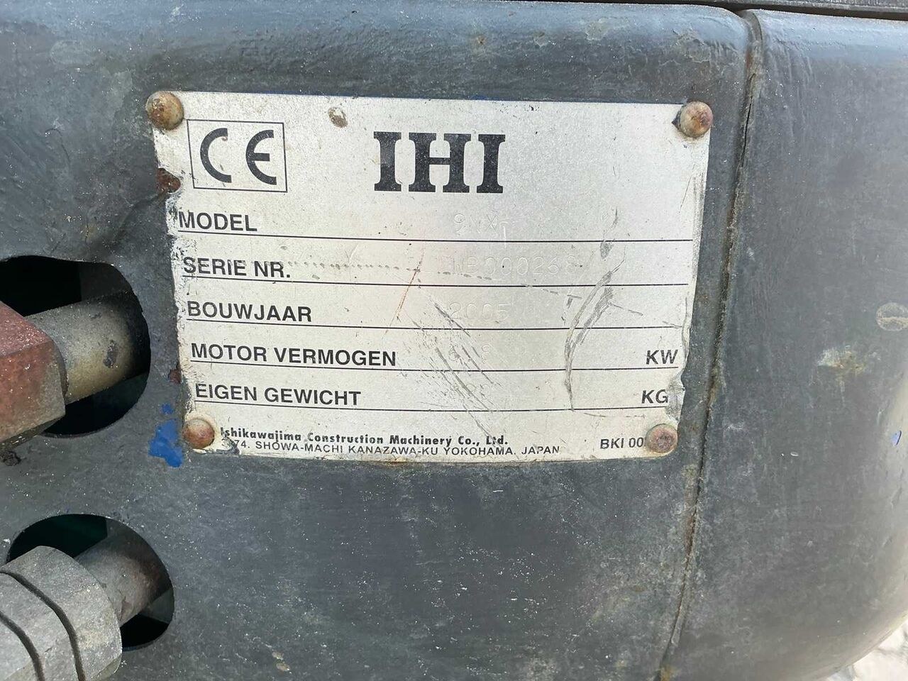 2005 IHI 9NX Mini Excavator