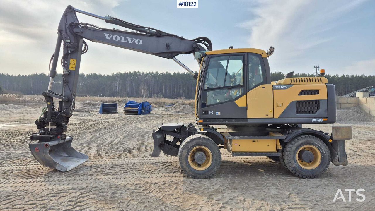2014 Volvo EW160D Wheel Excavator
