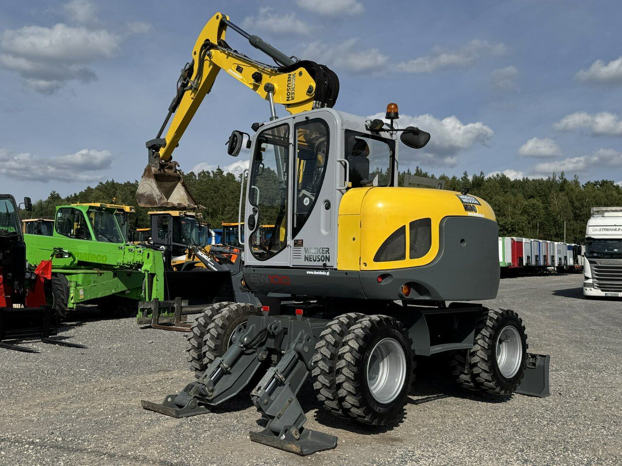 2016 Wacker Neuson EW100 Wielgraafmachine