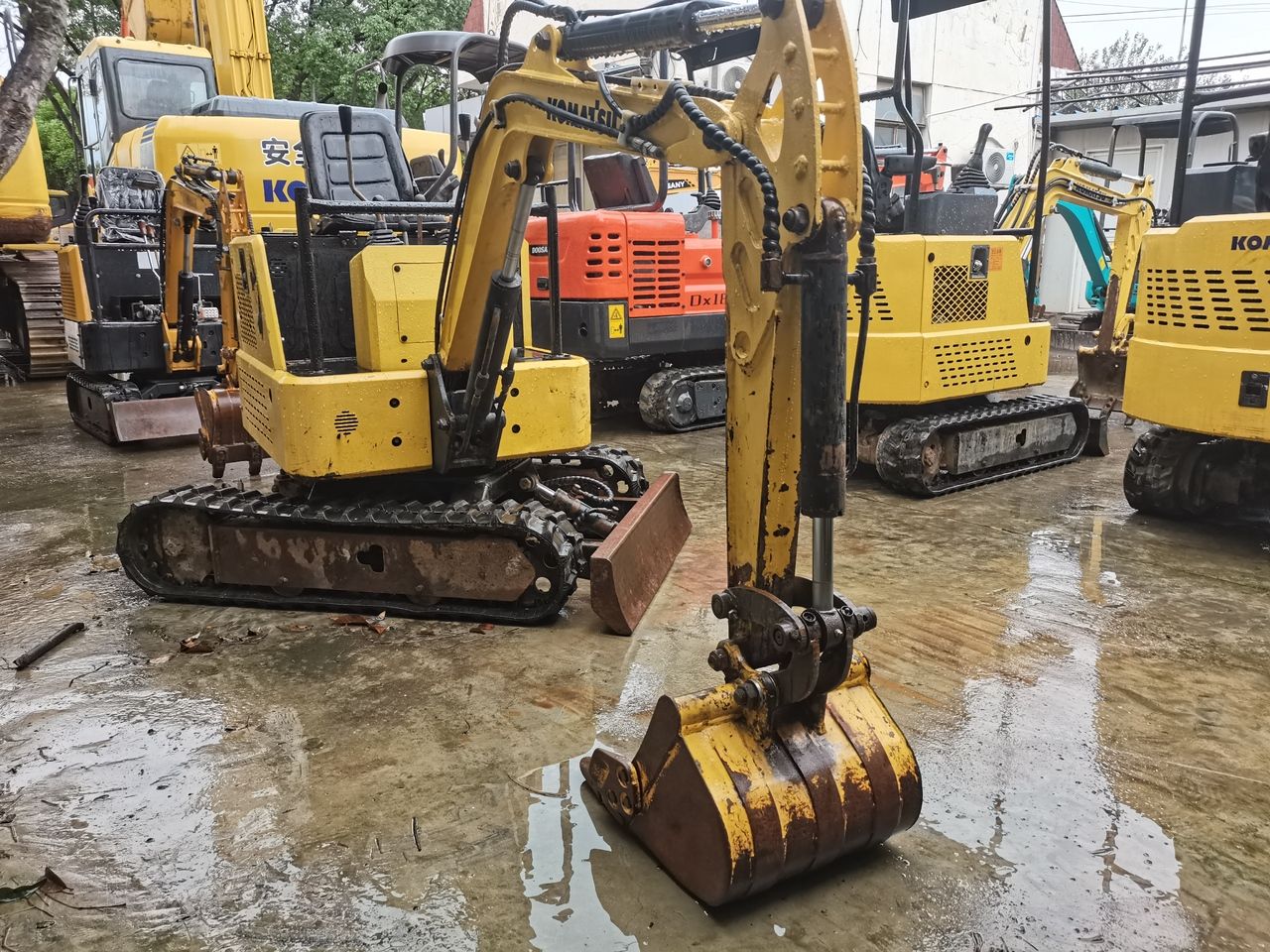 2012 Komatsu PC15MR Mini Excavator