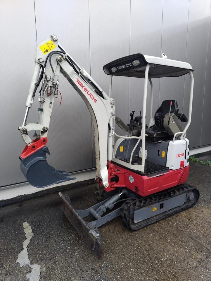 2017 Takeuchi TB215R Mini Excavator