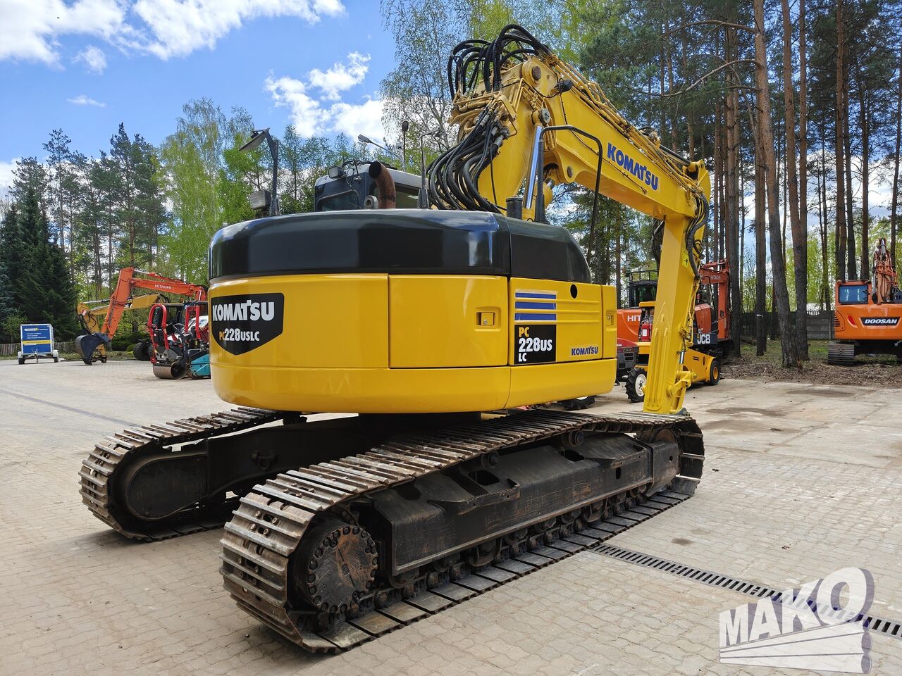 2010 Komatsu PC228USLC-3 Crawler Excavator
