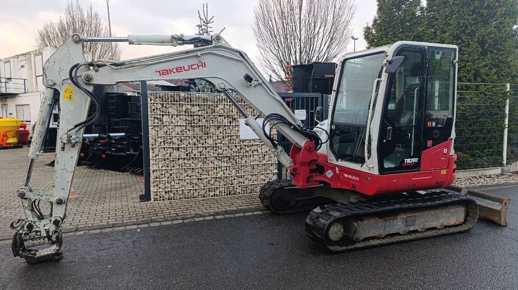 2014 Takeuchi TB260 Mini Excavator
