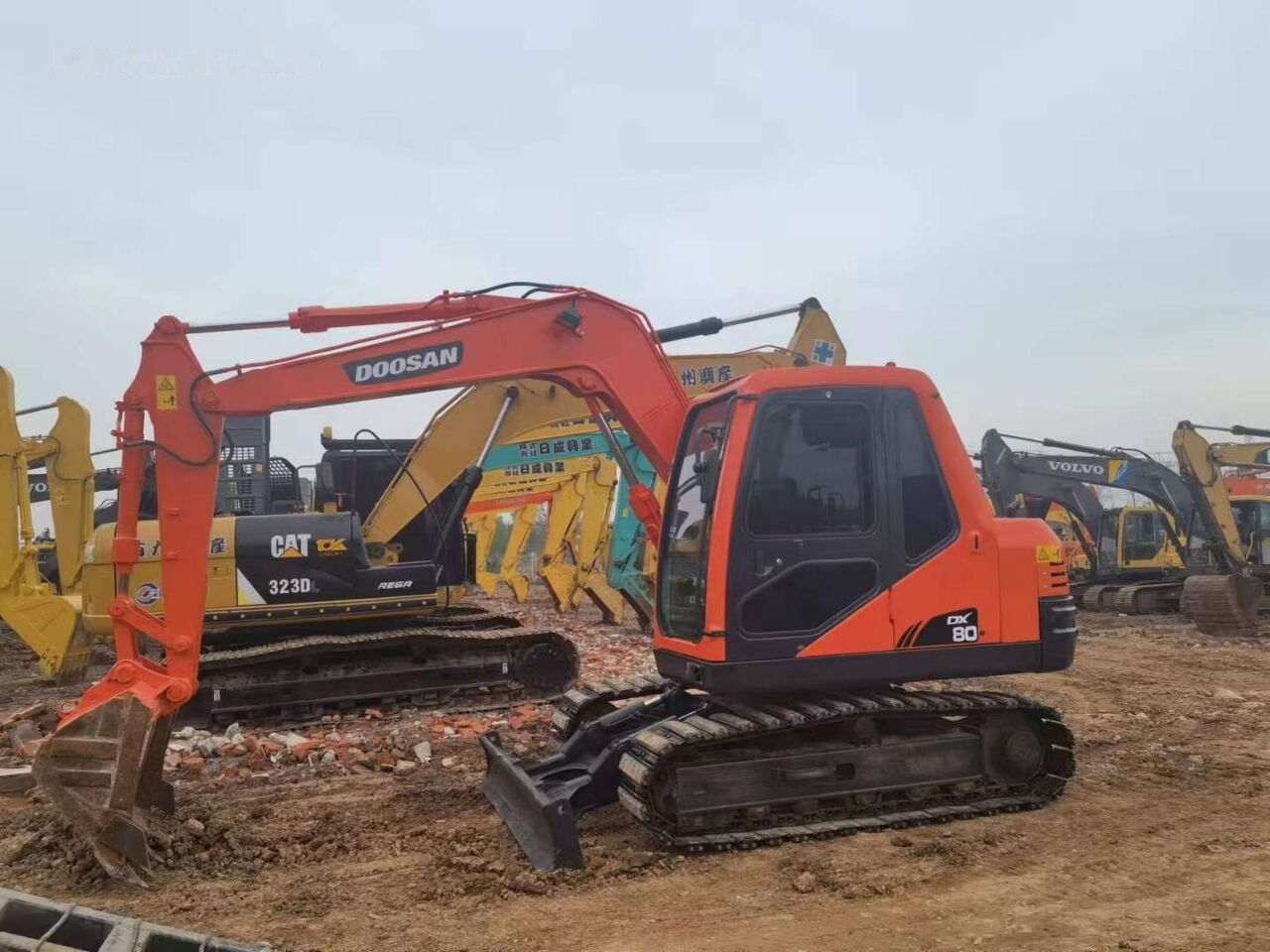 2021 Doosan DX80 Crawler Excavator
