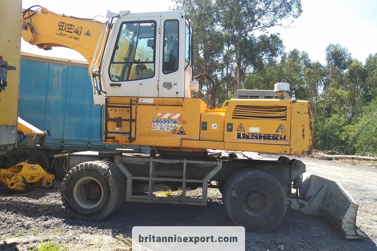 2001 Liebherr A924 LITRONIC Wheel Excavator