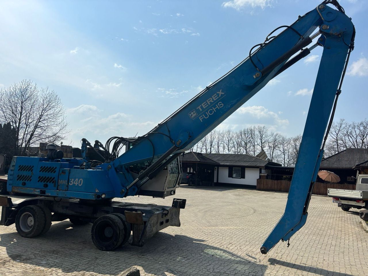 2011 Fuchs MHL340 Wheel Excavator