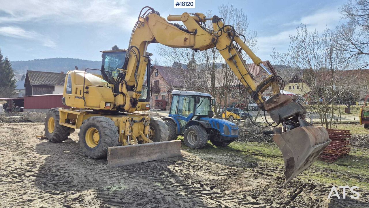 2013 Komatsu PW118 MR-8 Wheel Excavator