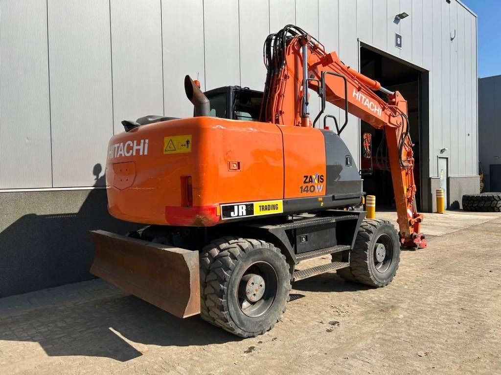 2015 Hitachi ZX140W-5 Wheel Excavator